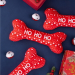 Christmas Plush Bone Toy - Valuepet.ie