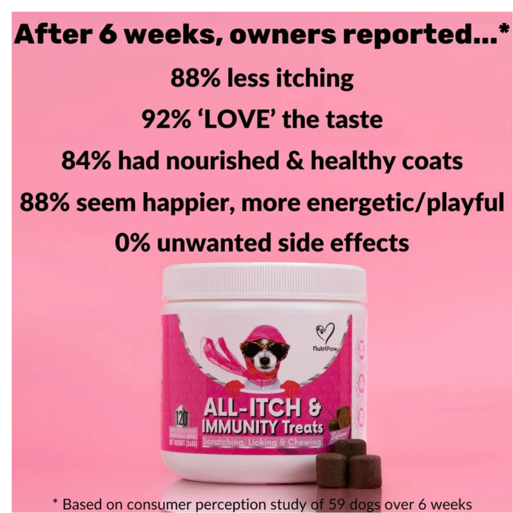 Nutripaw All-Itch & Immunity Treats - Valuepet.ie