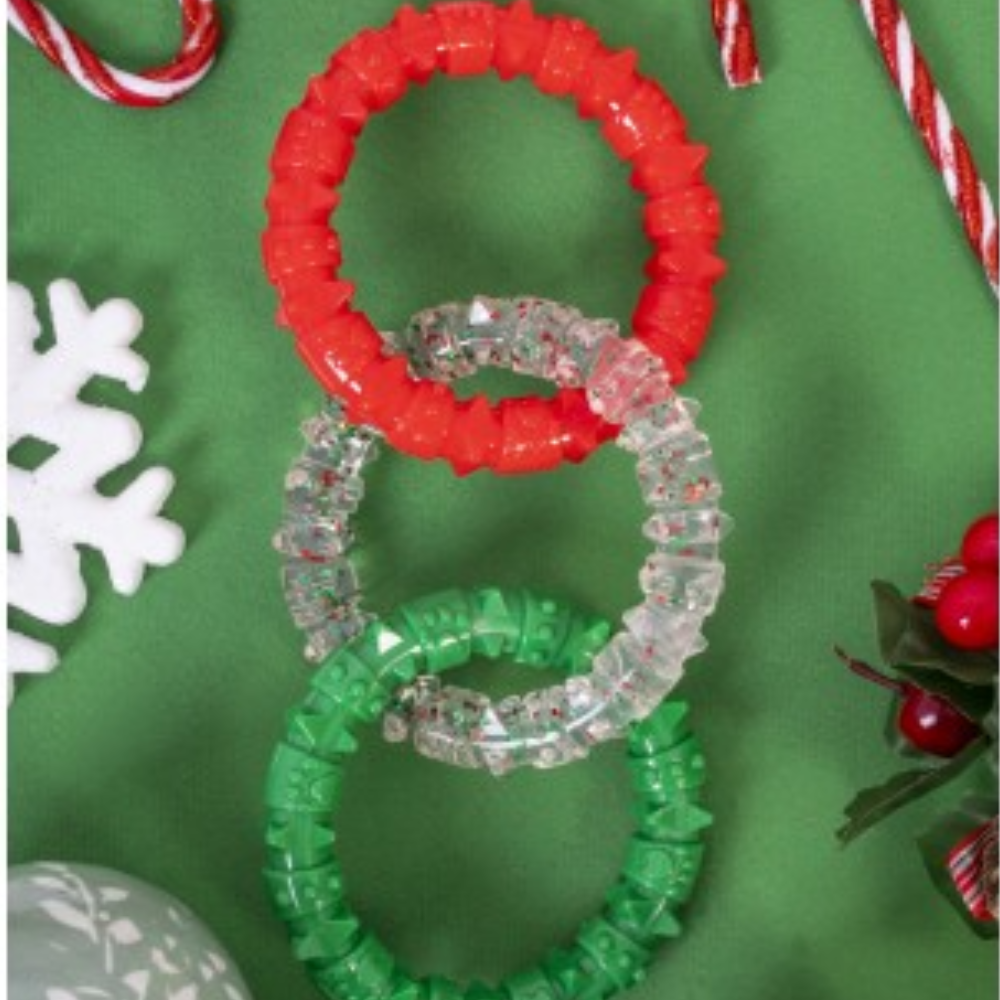 Christmas Rubber Ring Toy - 22cm - Valuepet.ie