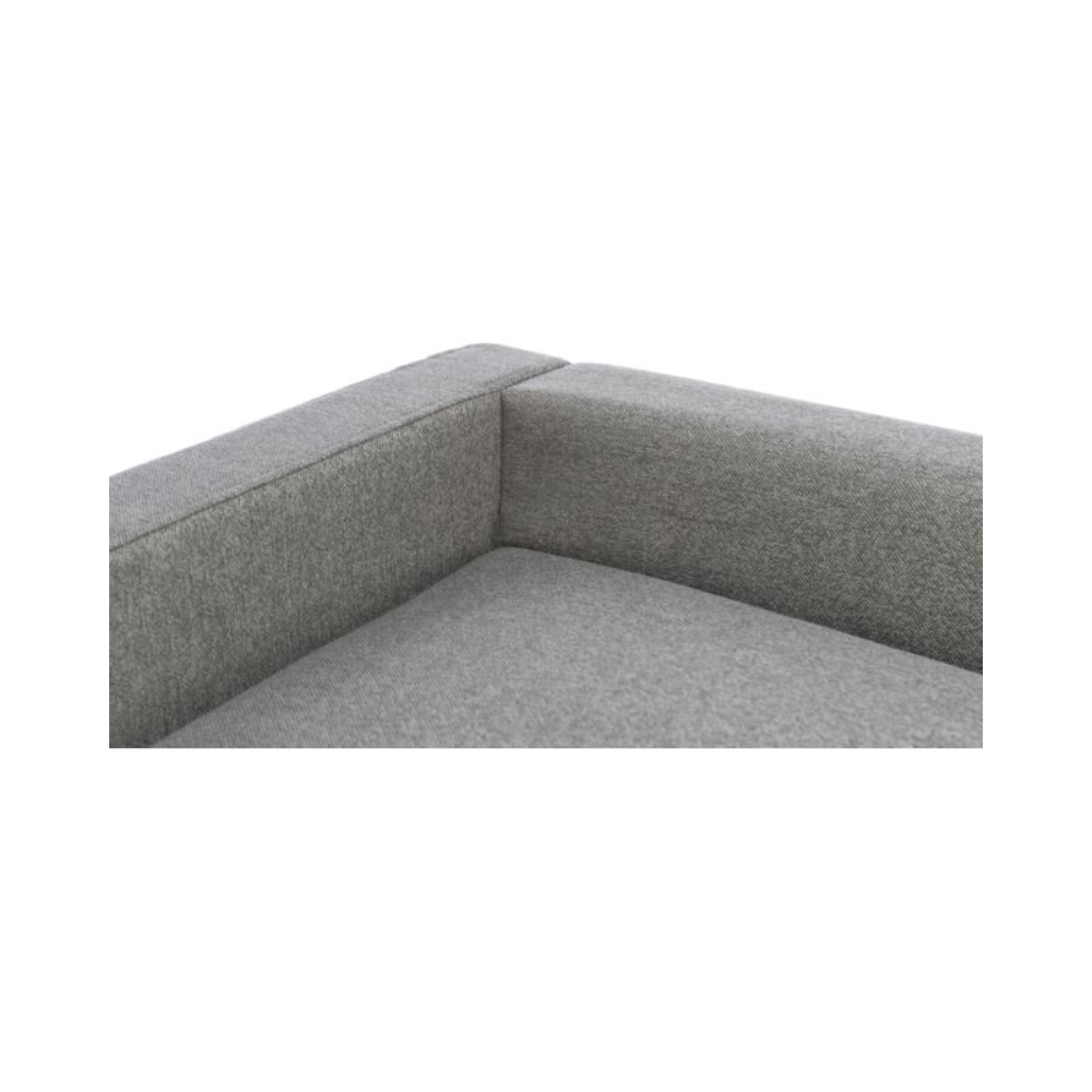 Citystyle Square Pet Sofa, 90 x 70 cm - Light Grey - Valuepet.ie