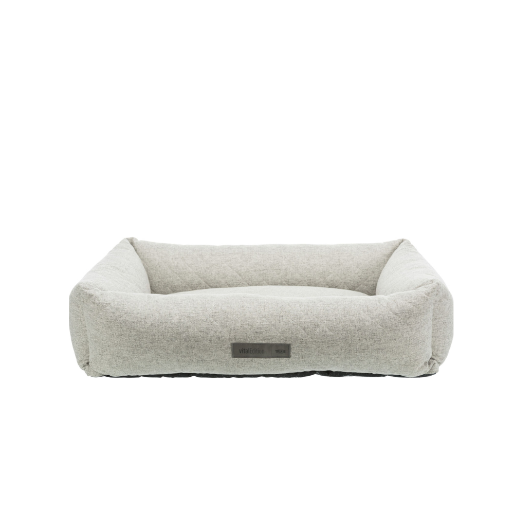 Noah Vital Orthopaedic Dog Bed - Grey - Valuepet.ie