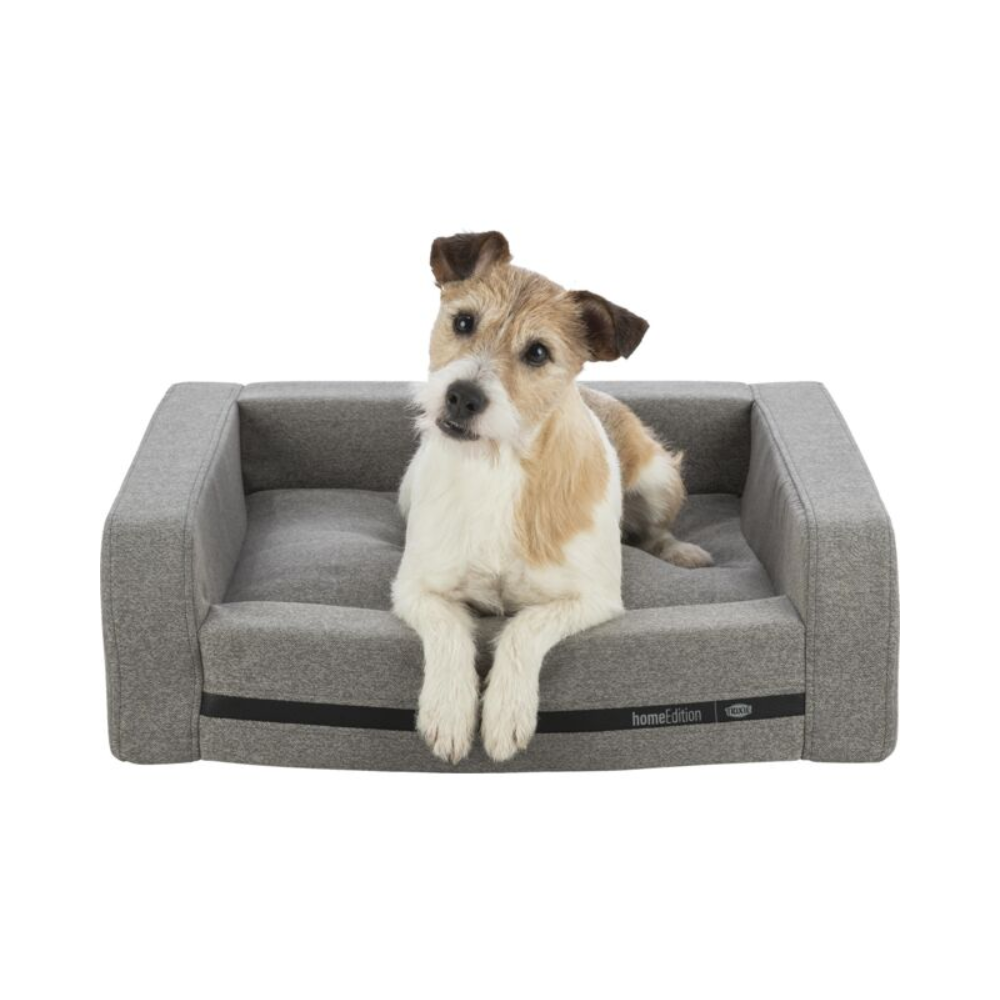 Citystyle Square Pet Sofa, 90 x 70 cm - Light Grey - Valuepet.ie