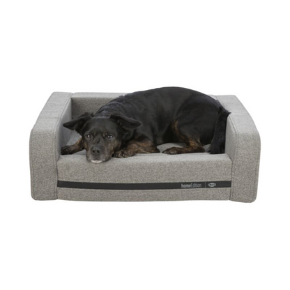 Citystyle Square Pet Sofa, 90 x 70 cm - Light Grey - Valuepet.ie