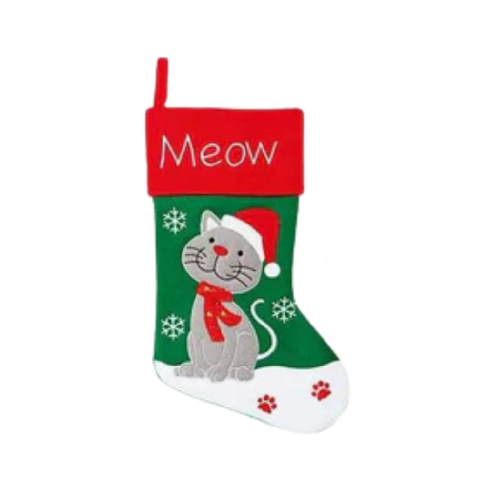 Christmas Stocking For Dog And Cat- 45cm - Valuepet.ie