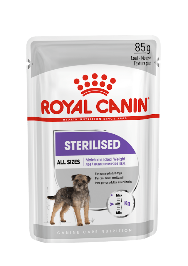 Royal Canin Sterilised Loaf Dog food 85g Pouch - Valuepet.ie