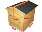 Wooden Dog Kennel With Door
