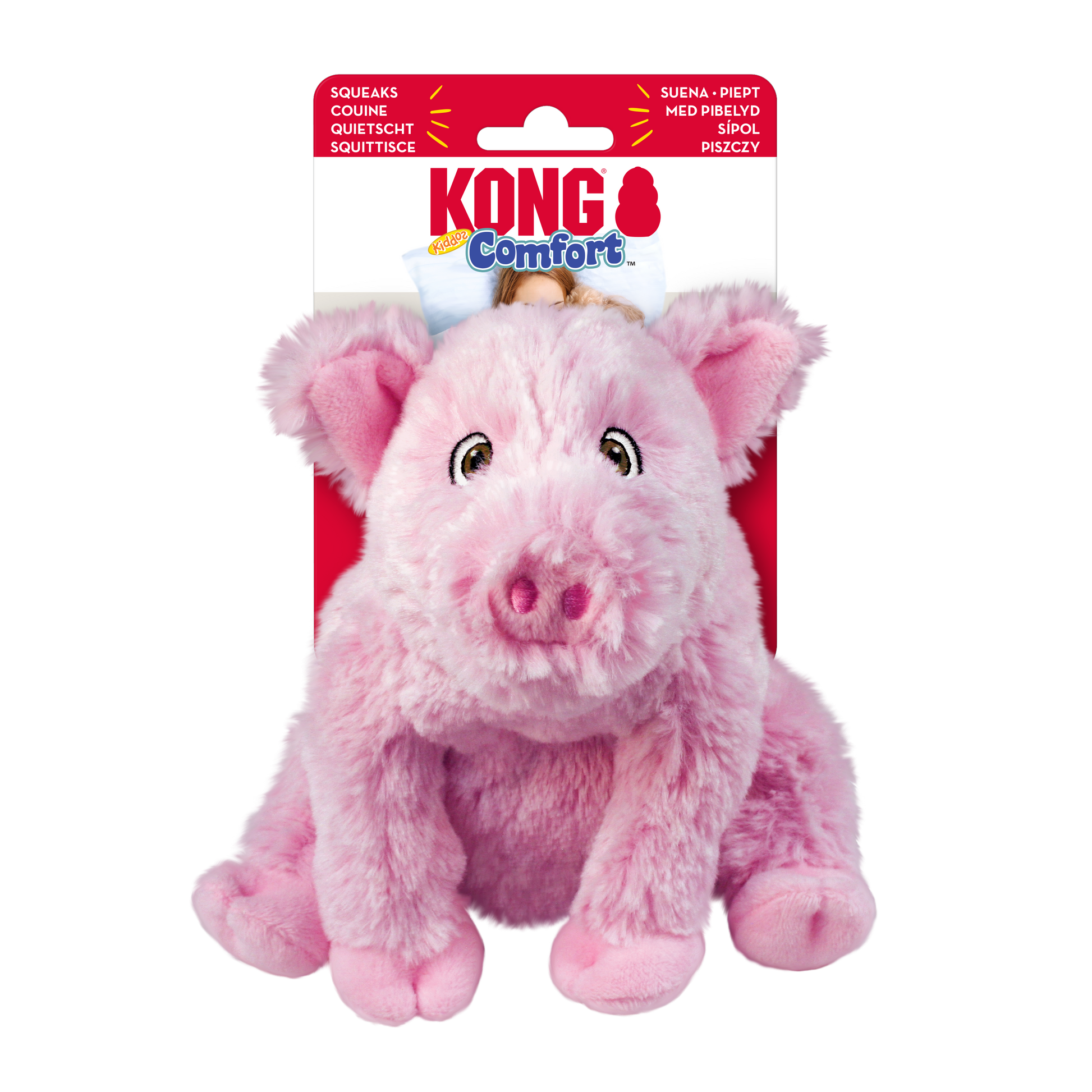 KONG  Comfort Kiddos Pig Small - Valuepet.ie