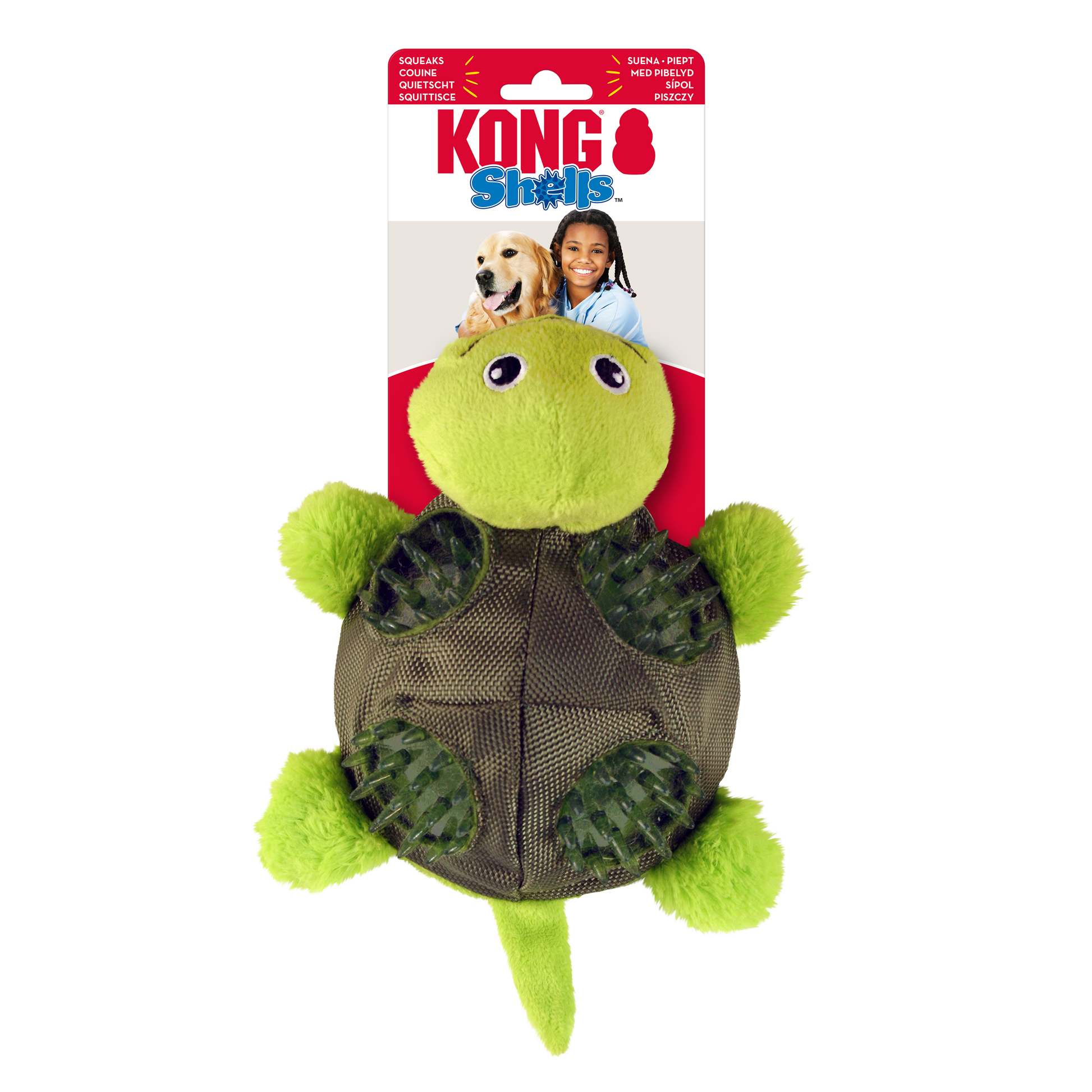 KONG  Shells Turtle Large - Valuepet.ie