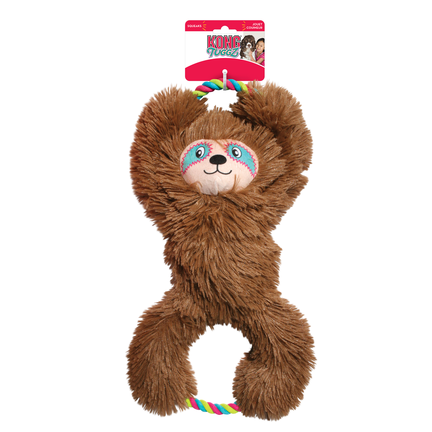 KONG  Tuggz Sloth XL - Valuepet.ie