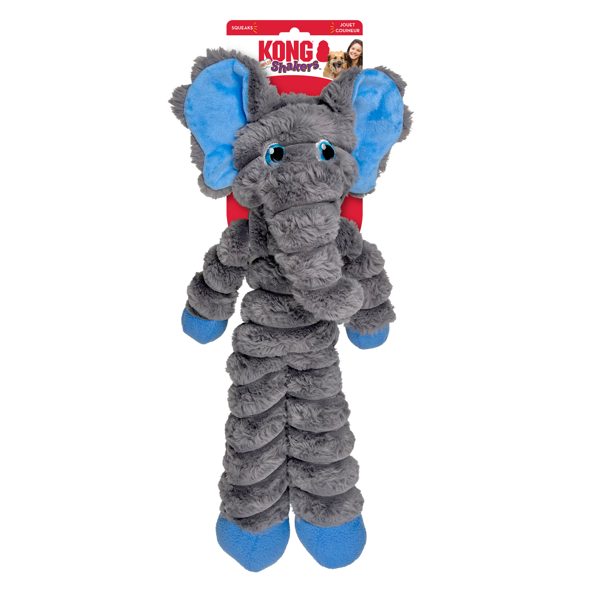 KONG  Shakers Crumples Elephant XL - Valuepet.ie