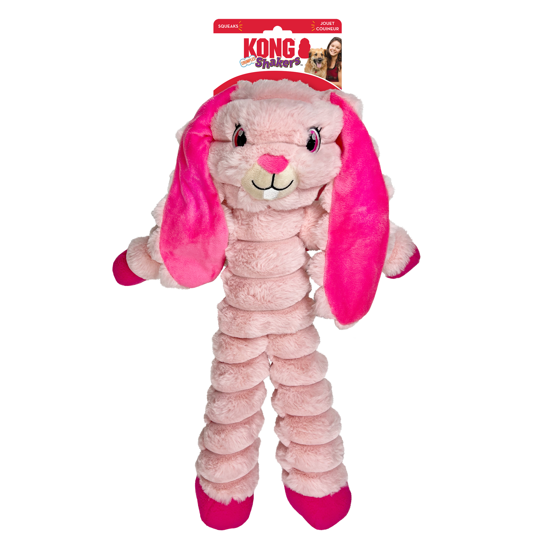 KONG  Shakers Crumples Bunny XL - Valuepet.ie