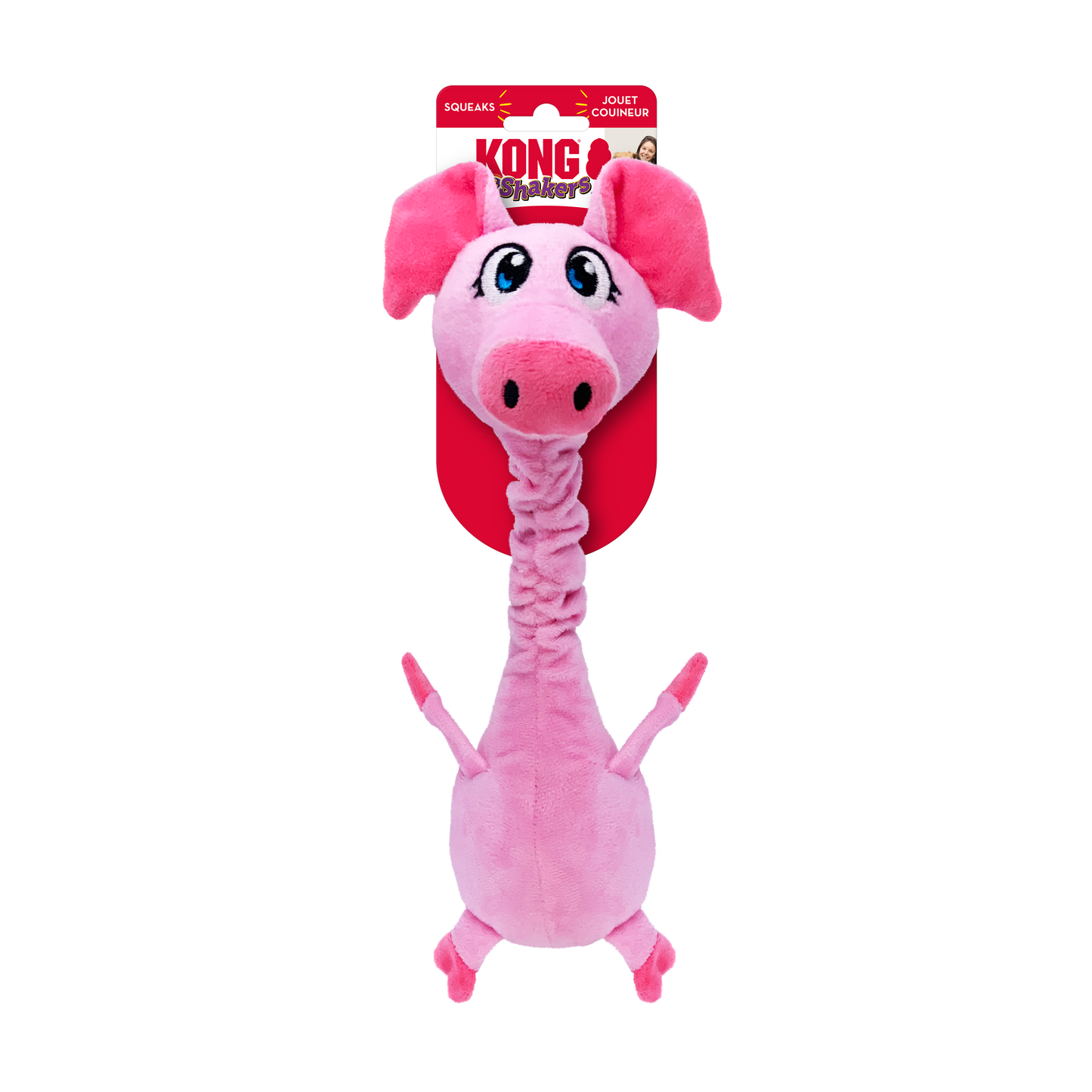 KONG  Shakers Bobz Pig Medium - Valuepet.ie
