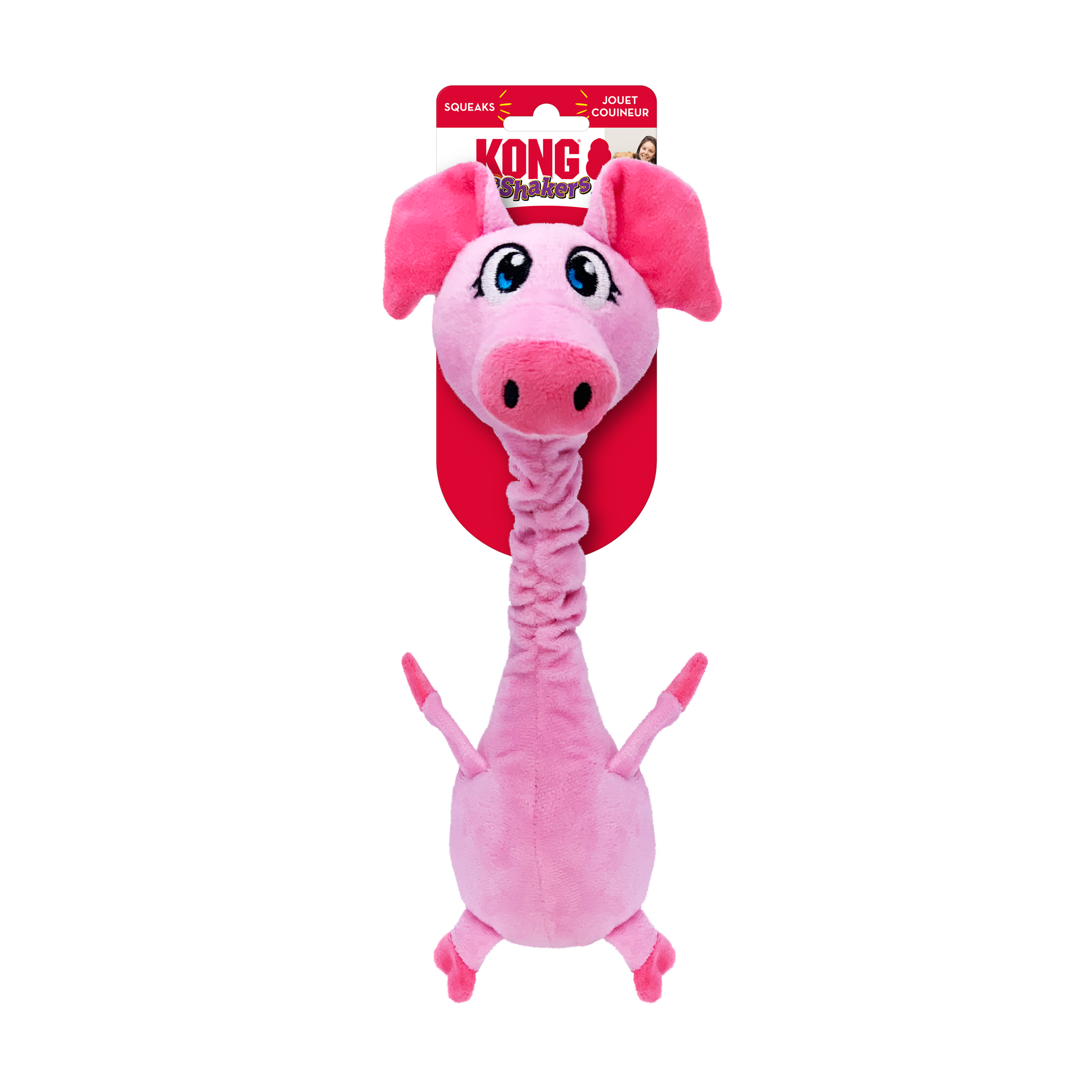 KONG  Shakers Bobz Pig Medium - Valuepet.ie