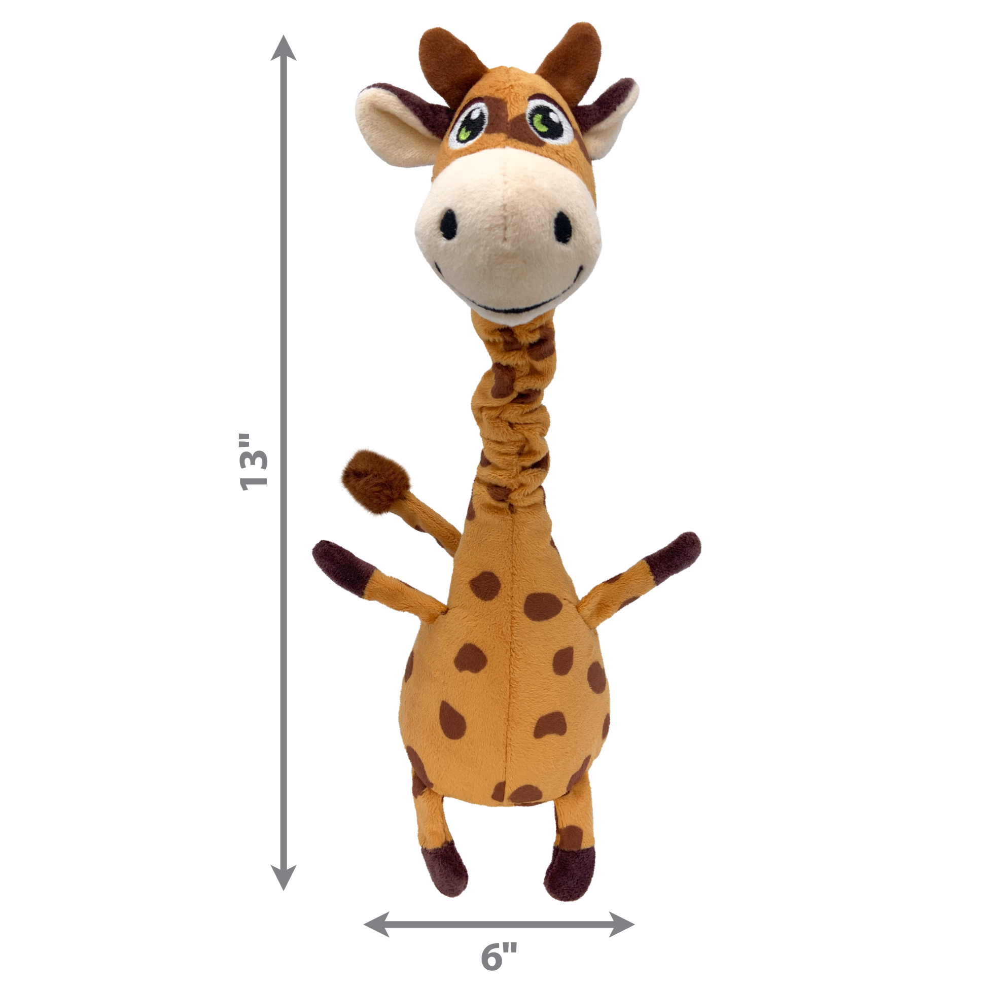 KONG  Shakers Bobz Giraffe Medium - Valuepet.ie