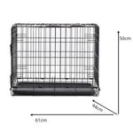 61cm Savic Dog Cottage Crate Black - Valuepet.ie
