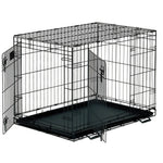 61cm Savic Dog Cottage Crate Black - Valuepet.ie