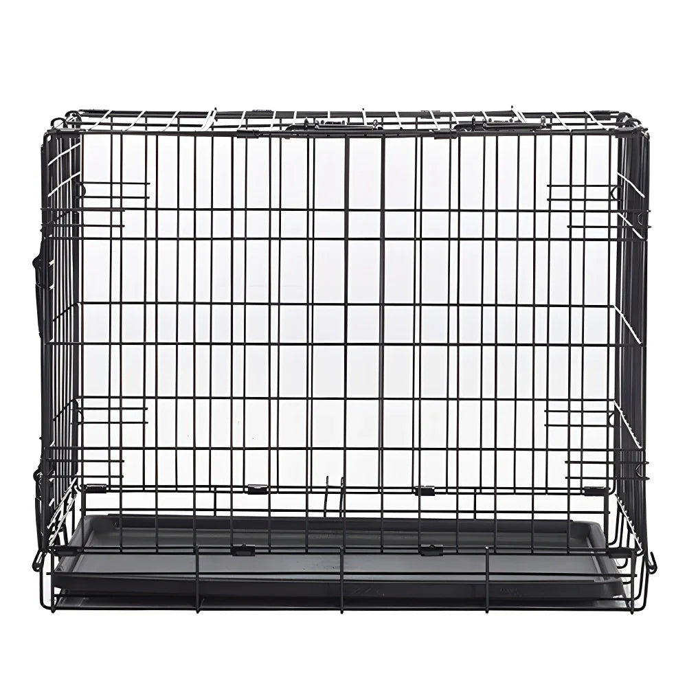 61cm Savic Dog Cottage Crate Black - Valuepet.ie
