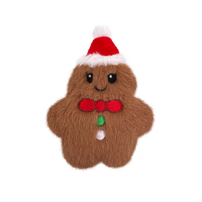 KONG Holiday Snuzzles Mini Gingerbread Brown XS - Valuepet.ie