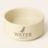Scruffs Icon Water Bowl 20cm Cream