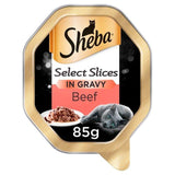 Sheba With Beef in Gravy Wet Cat Food Tray 85g