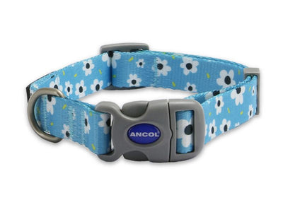Soho Daisy Nylon Adjustable Dog Collar - Valuepet.ie