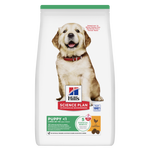 Hill's Science Plan Puppy Large Breed with Chicken dry dog food bag, front of pack