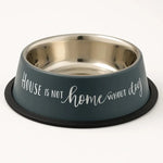 Stainless steel bowl Dog