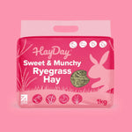 Sweet & Munchy Ryegrass Hay 1kg