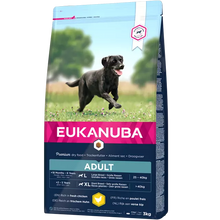 Eukanuba Large Breed Adult Chicken Dog Food.