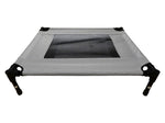 Pet Cot Raised Comfort Bed – Grey 76x62cm - Valuepet.ie
