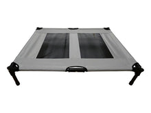 Pet Cot Raised Comfort Bed – Grey 91x76cm - Valuepet.ie