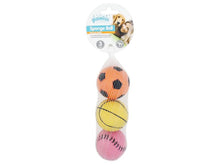 Pawise Sponge Ball 6cm 3pk - Valuepet.ie