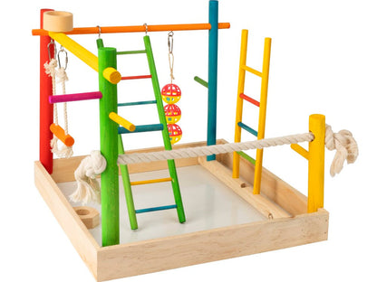 Pawise 3 In 1 Bird Toy Playground - Valuepet.ie