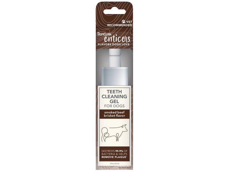 TropiClean Enticers Dog Teeth Cleaning Treat Gel - Valuepet.ie