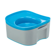 Strong Travel Bowl 21x11x21cm Grey/Petrol - Valuepet.ie