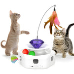 PawGuard TY-827 butterfly interactive cat toy