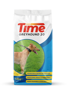 Time Greyhound 20 Dog Food 15kg (formerly Gain Greyhound 20) - PetWorld