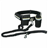 Hands Free Dog Jogging Leash Black With Shock Absorber