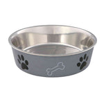 Stainless Steel bowl with coloured exterior - Valuepet.ie