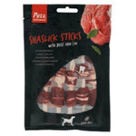 Pets Unlimited Shaslick Sticks Beef 100g