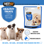 VETIQ Healthy Treats Denti-Care Teething soothes irritated gums and freshens breath
