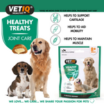 VETIQ Healthy Treats Joint Care for dogs: helps support cartilage, aid mobility and maintain muscle