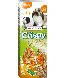 Versele Laga Rabbits Guinea pigs Crispy Sticks Carrot and Parsley - PetWorld