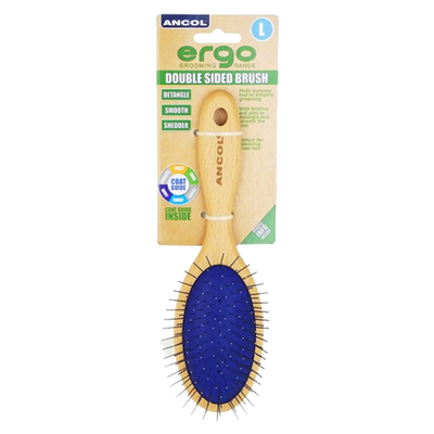 Ancol Double Sided Brush Large - Valuepet.ie