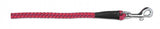 Rope lead, red, 42"/12mm