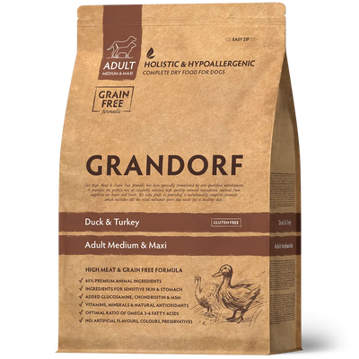 Grandorf Duck and Turkey for Adult Dogs