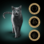 Sheba benefits: 100% complete and balanced, natural and high quality ingredients, no artificial colourants or preservatives