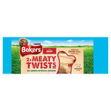 Purina Bakers 2 Meaty Twists Medium Dog Food Beef 180g