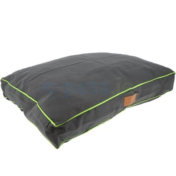Beddies Waterproof Dog Mattress -  Charcoal/Lime - Valuepet.ie
