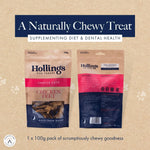 Hollings dog treats packaging